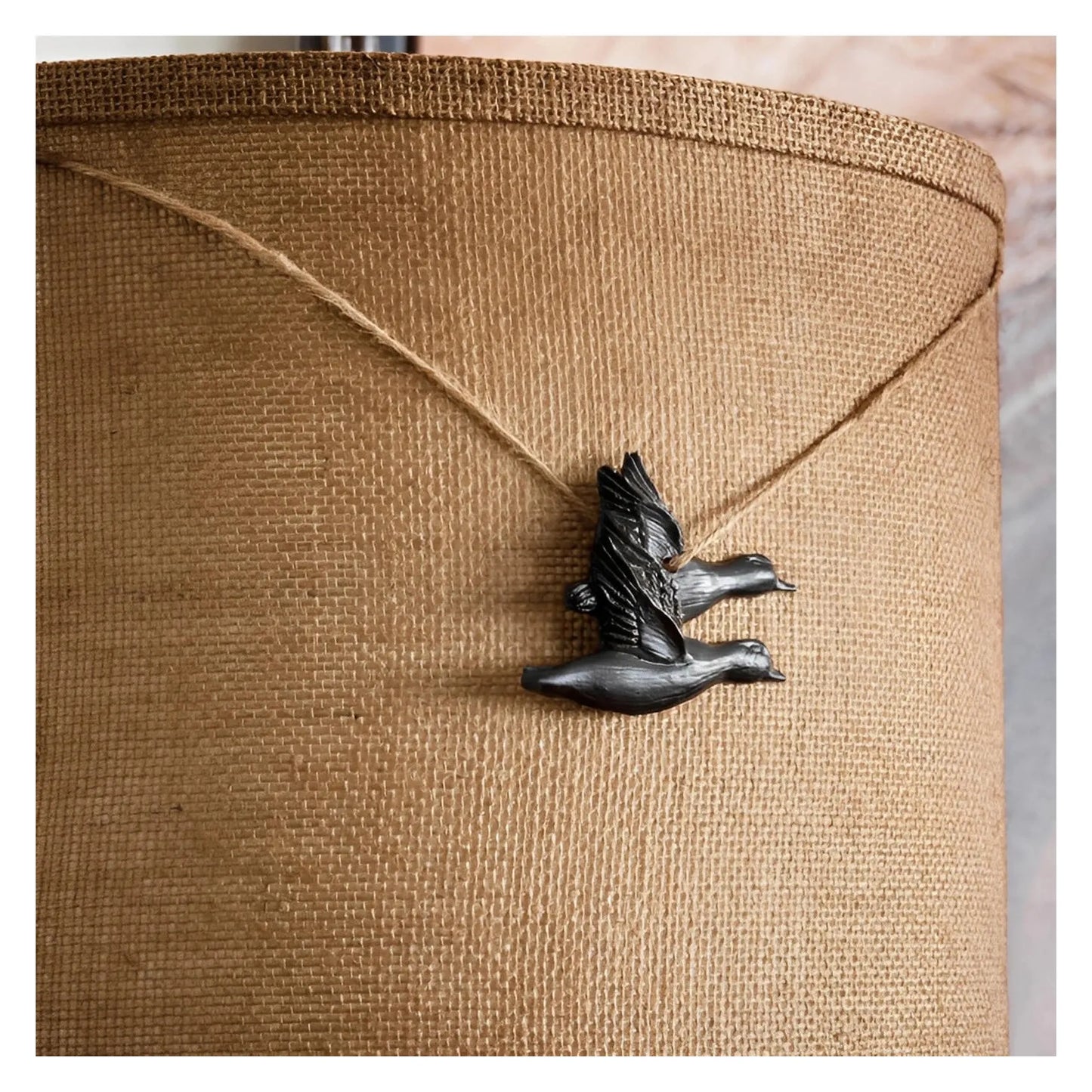 Resting Rifles Table Lamps (2-Pack), Brown, Rustic