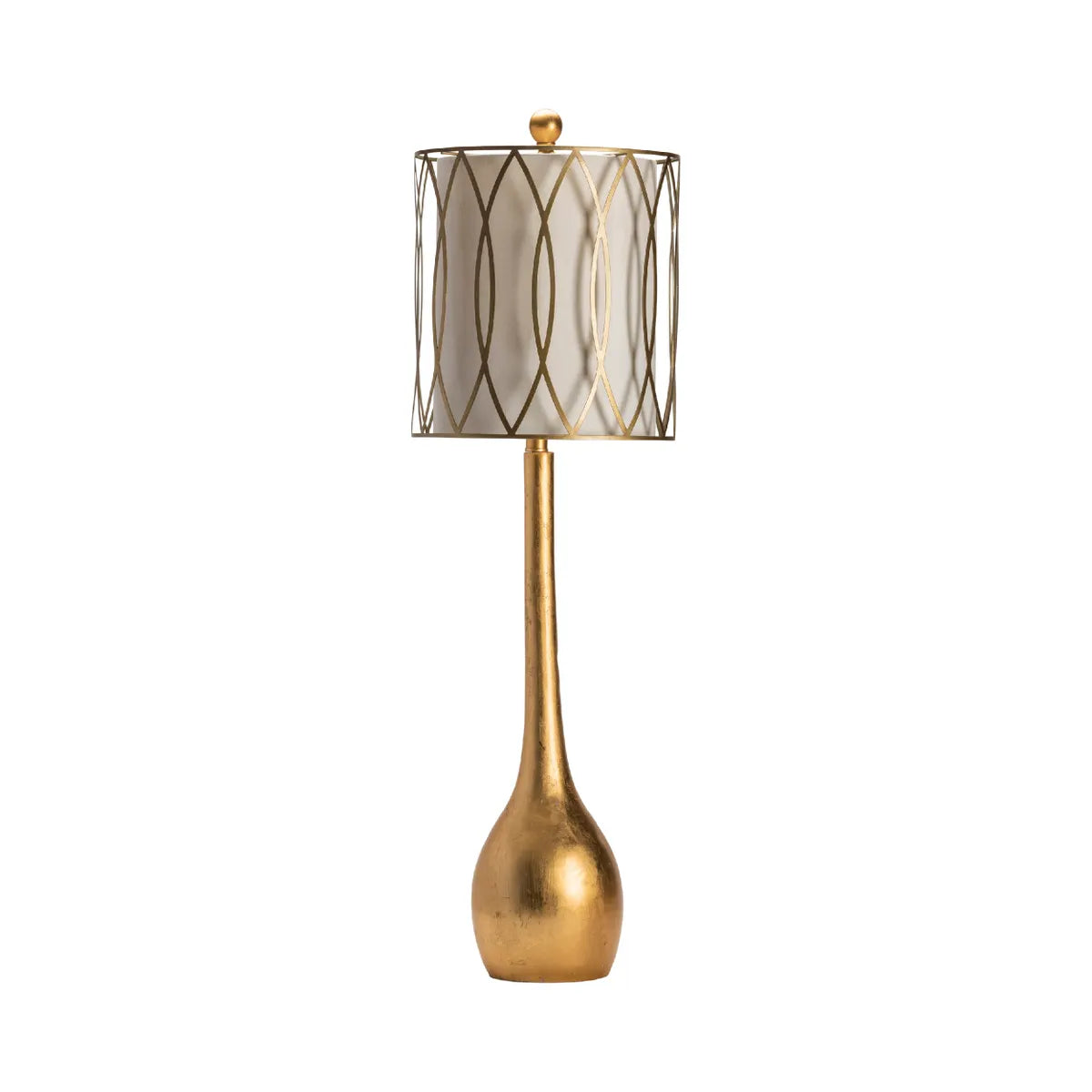 Sargas of Bay Harbor Table Lamps (2-Pack), Gold, Contemporary