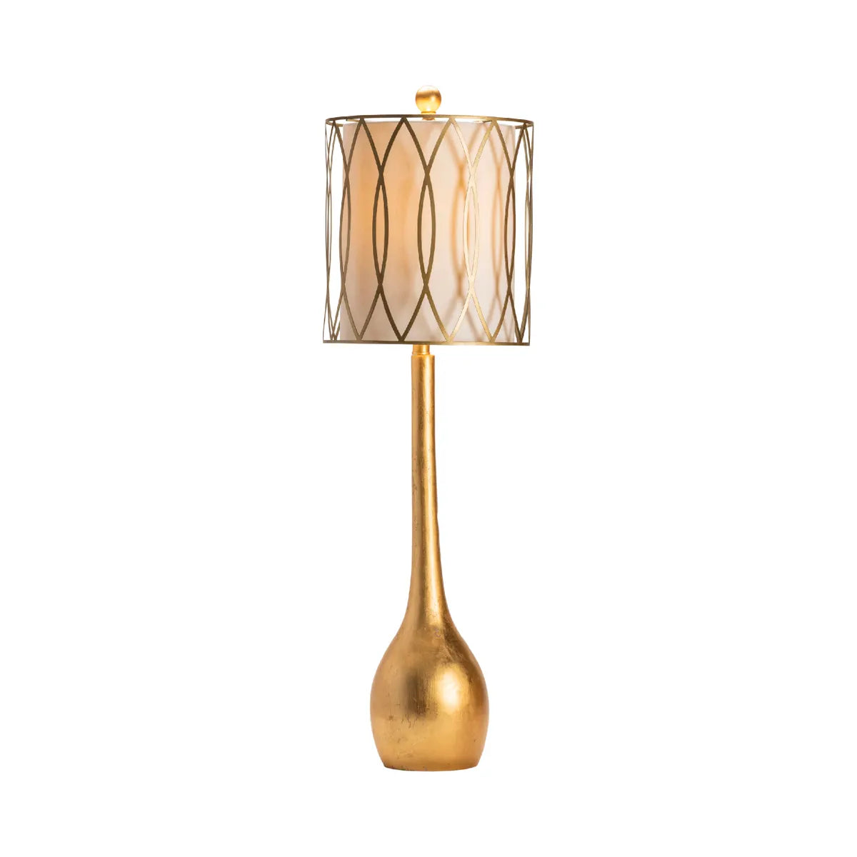 Sargas of Bay Harbor Table Lamps (2-Pack), Gold, Contemporary