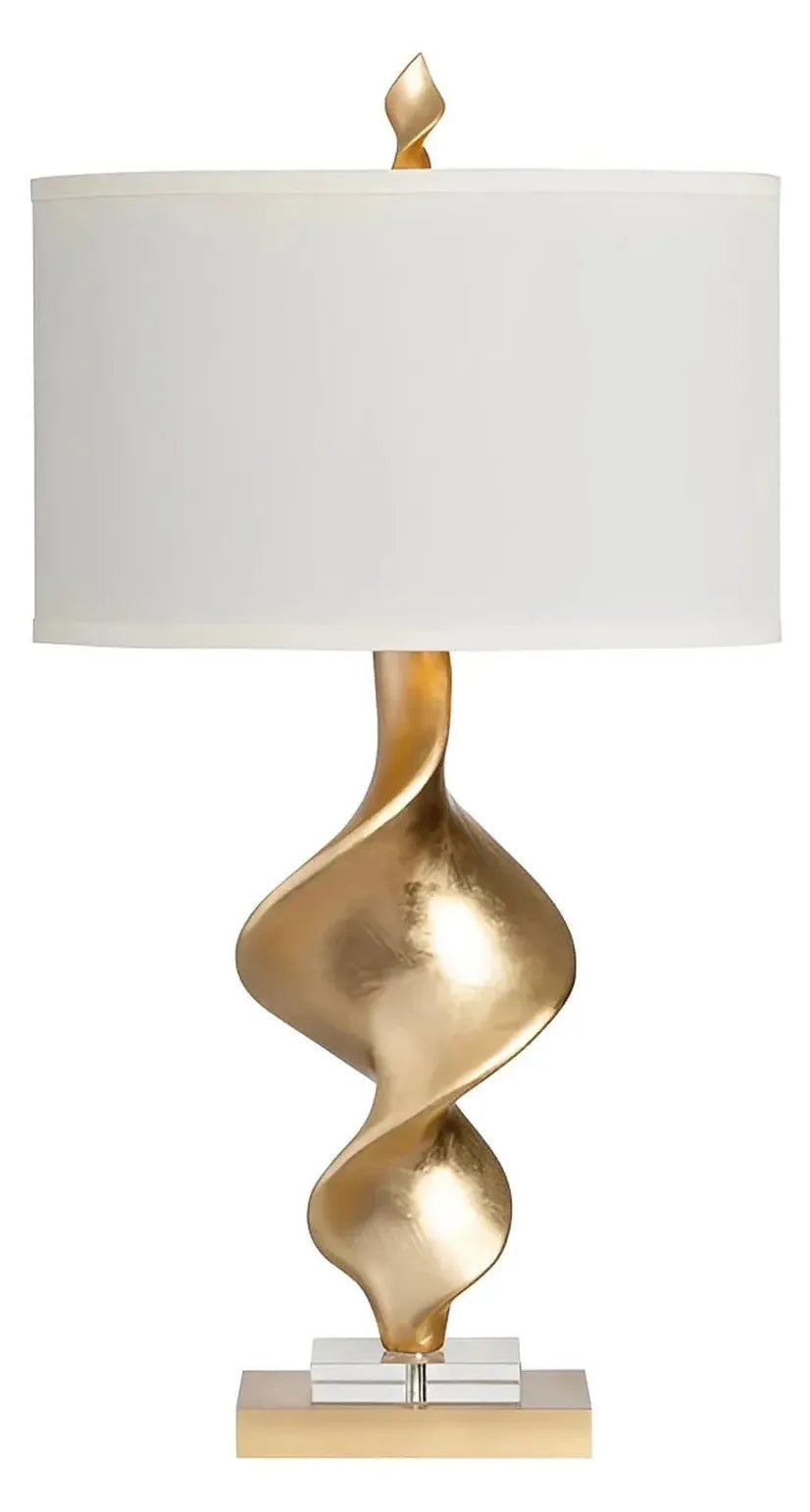 Naos of Cranberry Cove Table Lamps (2-Pack), Gold, Contemporary