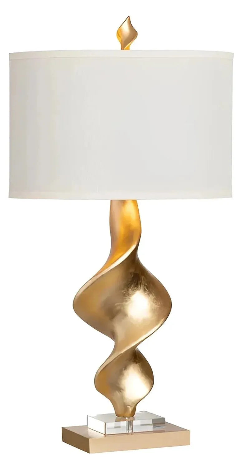 Naos of Cranberry Cove Table Lamps (2-Pack), Gold, Contemporary