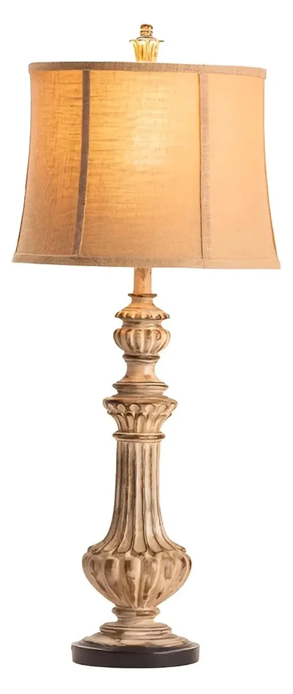 Zosma of Cape Cod Table Lamps (2-Pack), Beige, Traditional