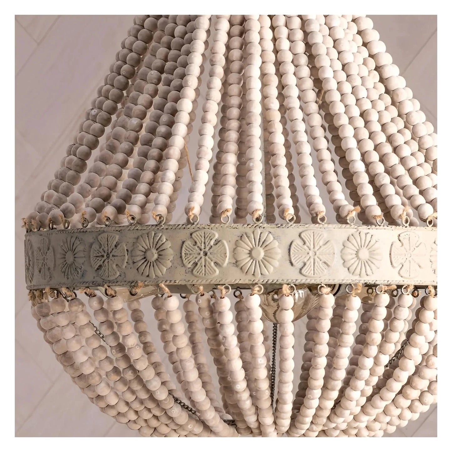 Sabik of Burlington Chandelier, Natural, Coastal