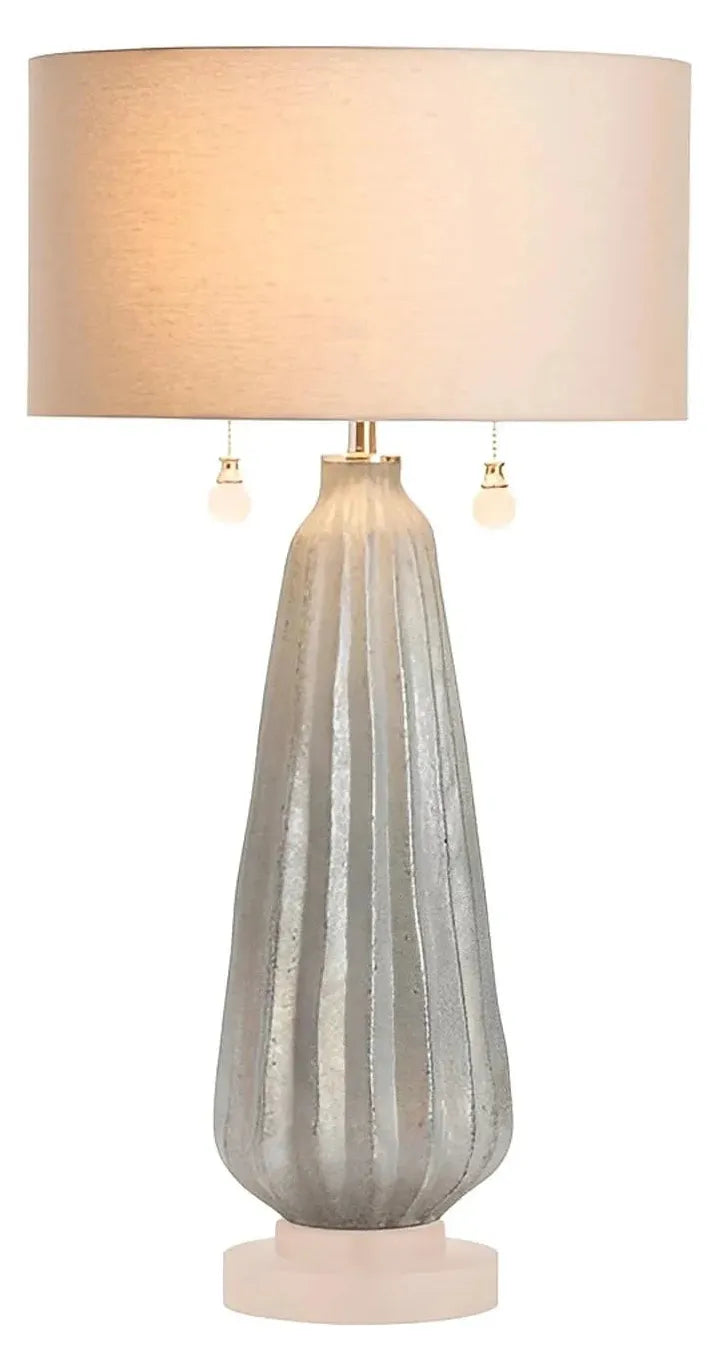 Alhena of Cranberry Cove Table Lamps (2-Pack), Blue, Coastal