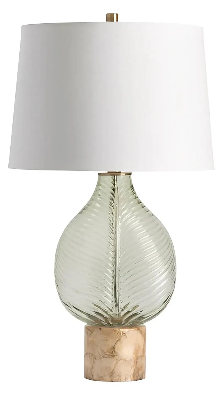 Sheratan of Hollis Table Lamps (2-Pack), Green, Coastal