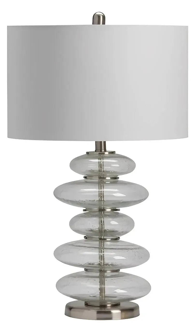 Diphda of Burlington Bay Table Lamps (2-Pack), Transparent, Transitional