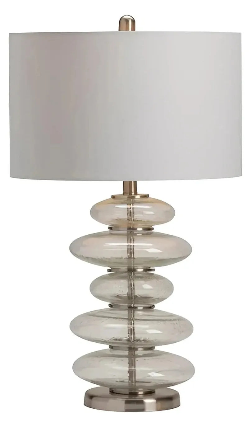 Diphda of Burlington Bay Table Lamps (2-Pack), Transparent, Transitional