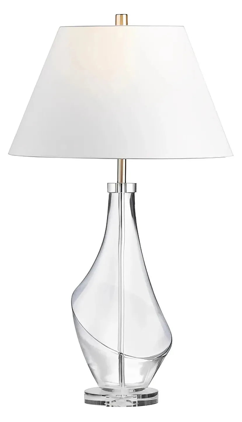 Altinak of Ashfield Table Lamps (2-Pack), Transparent, Transitional