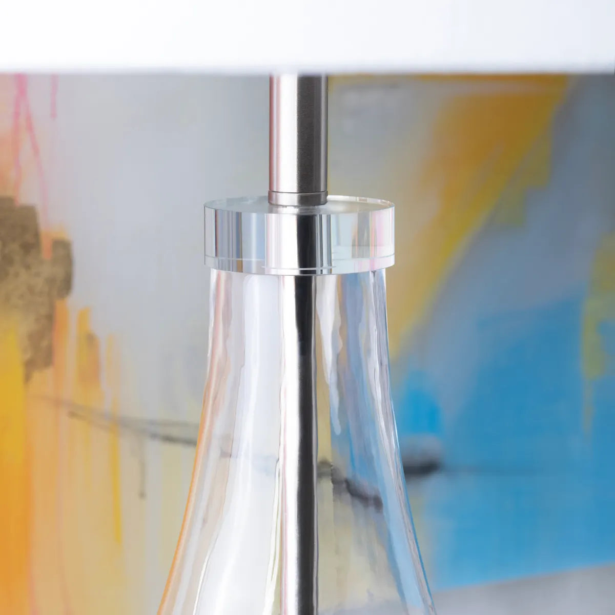 Altinak of Ashfield Table Lamps (2-Pack), Transparent, Transitional