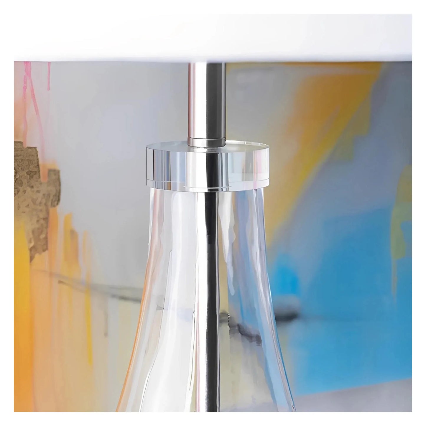 Altinak of Ashfield Table Lamps (2-Pack), Transparent, Transitional