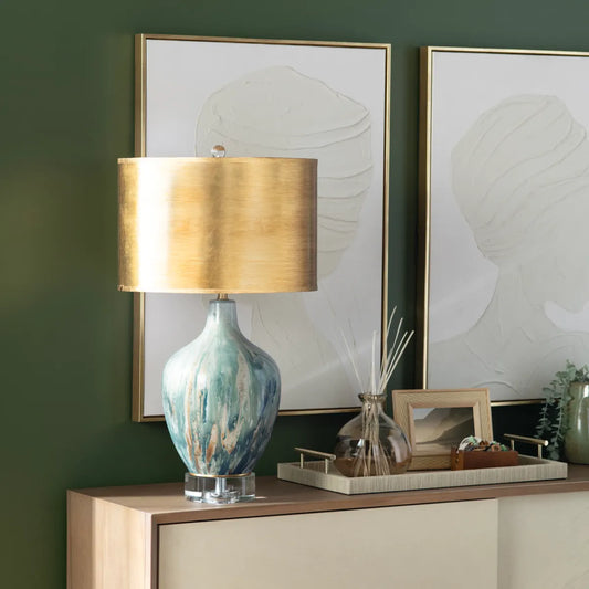 Capella of Fairfield Harbor Table Lamps (2-Pack), Grey, Transitional