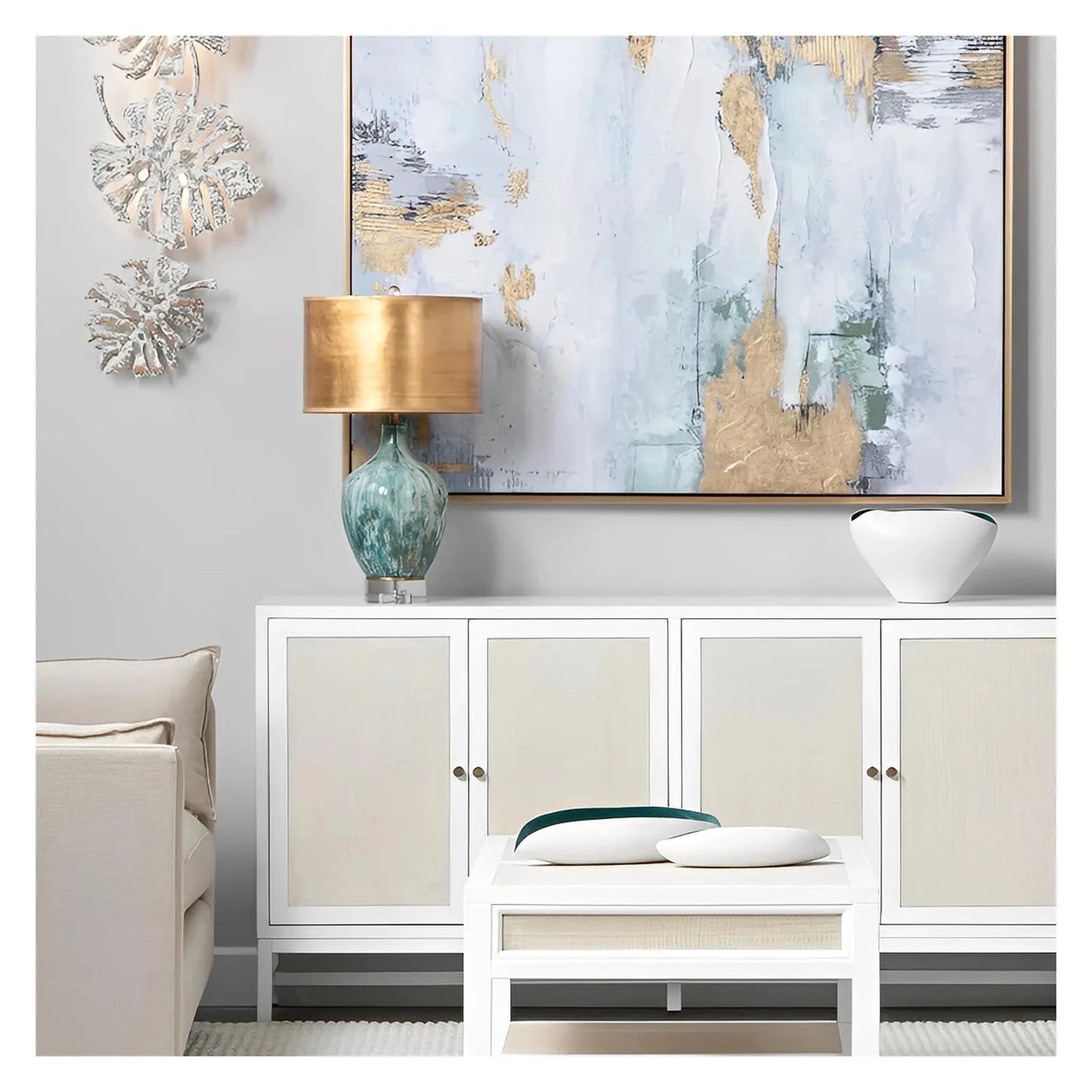 Capella of Fairfield Harbor Table Lamps (2-Pack), Grey, Transitional