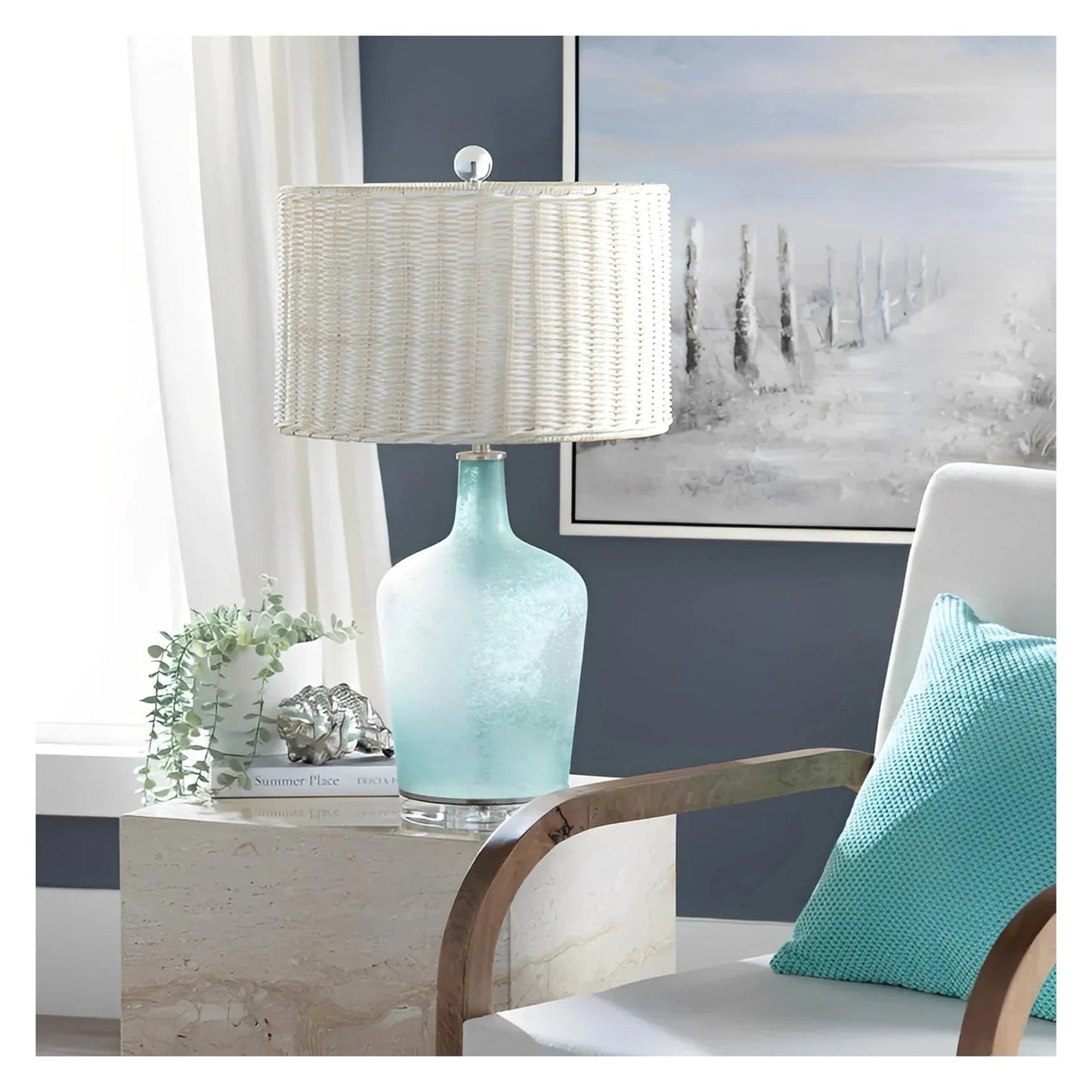 Gemma of Birchwood Table Lamps (2-Pack), Coastal