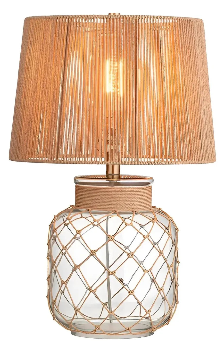 Fornax of Penobscot Table Lamps (2-Pack), Clear, Coastal