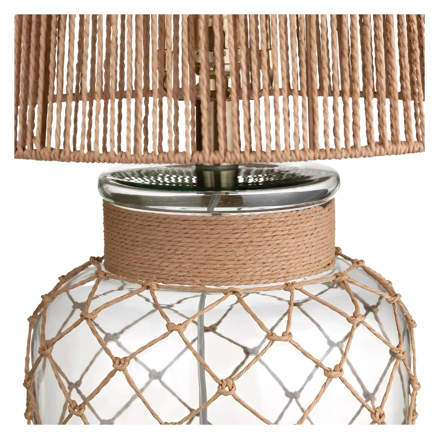 Fornax of Penobscot Table Lamps (2-Pack), Clear, Coastal