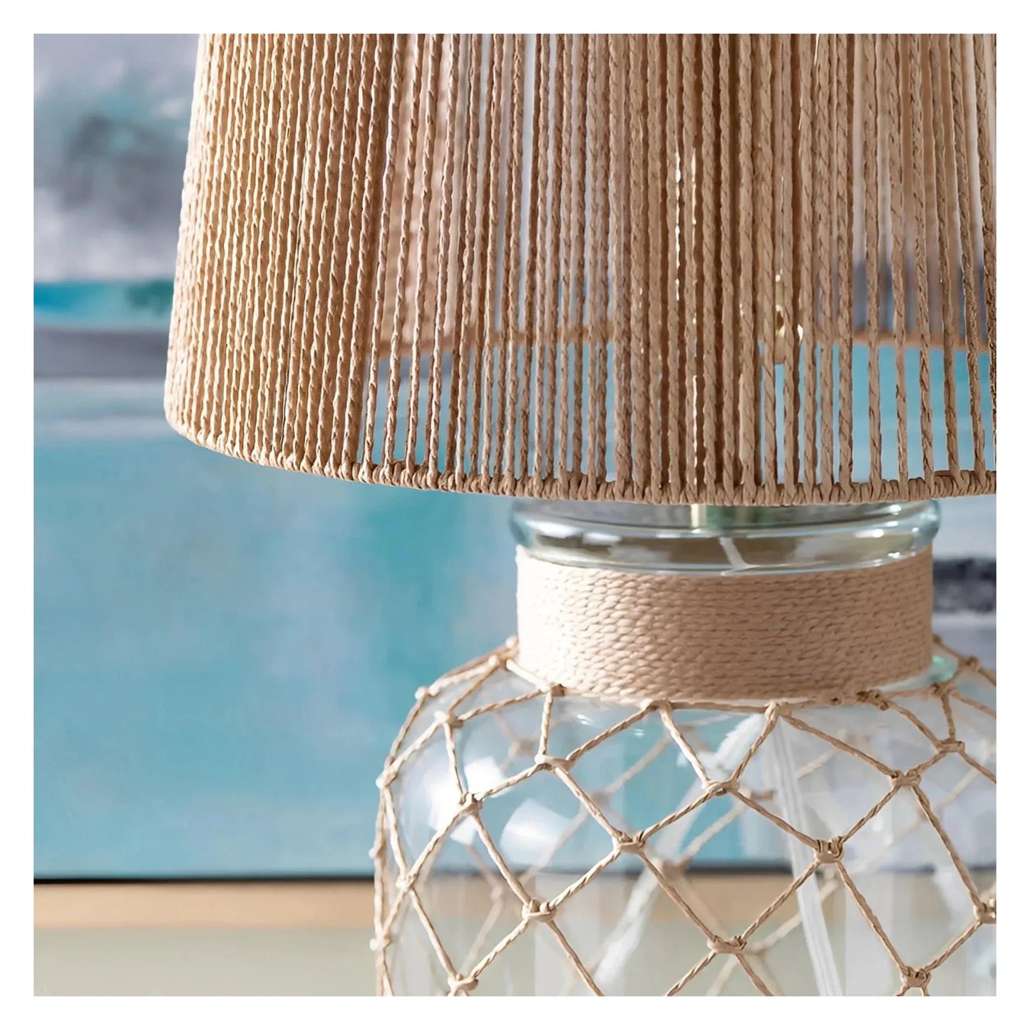 Fornax of Penobscot Table Lamps (2-Pack), Clear, Coastal