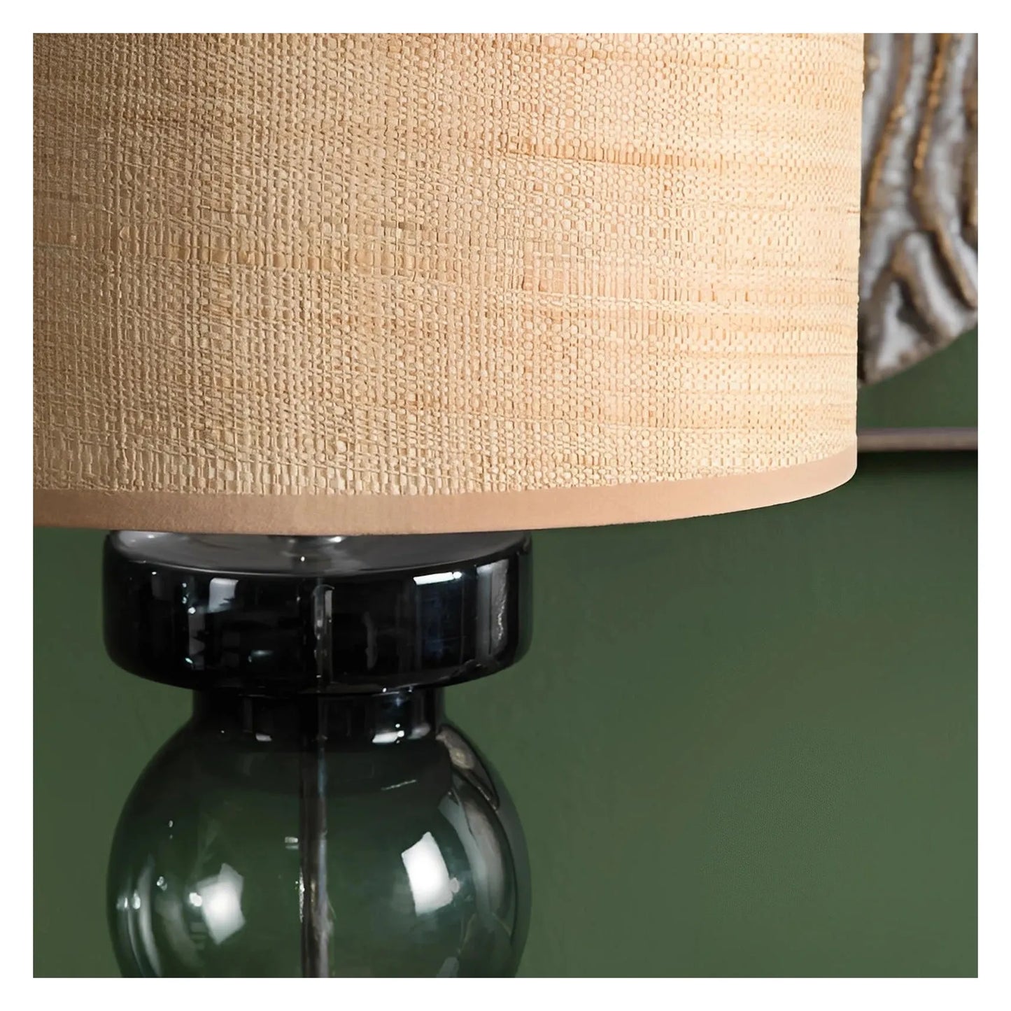 Zaurak of Brookhaven Table Lamps (2-Pack), Green, Transitional