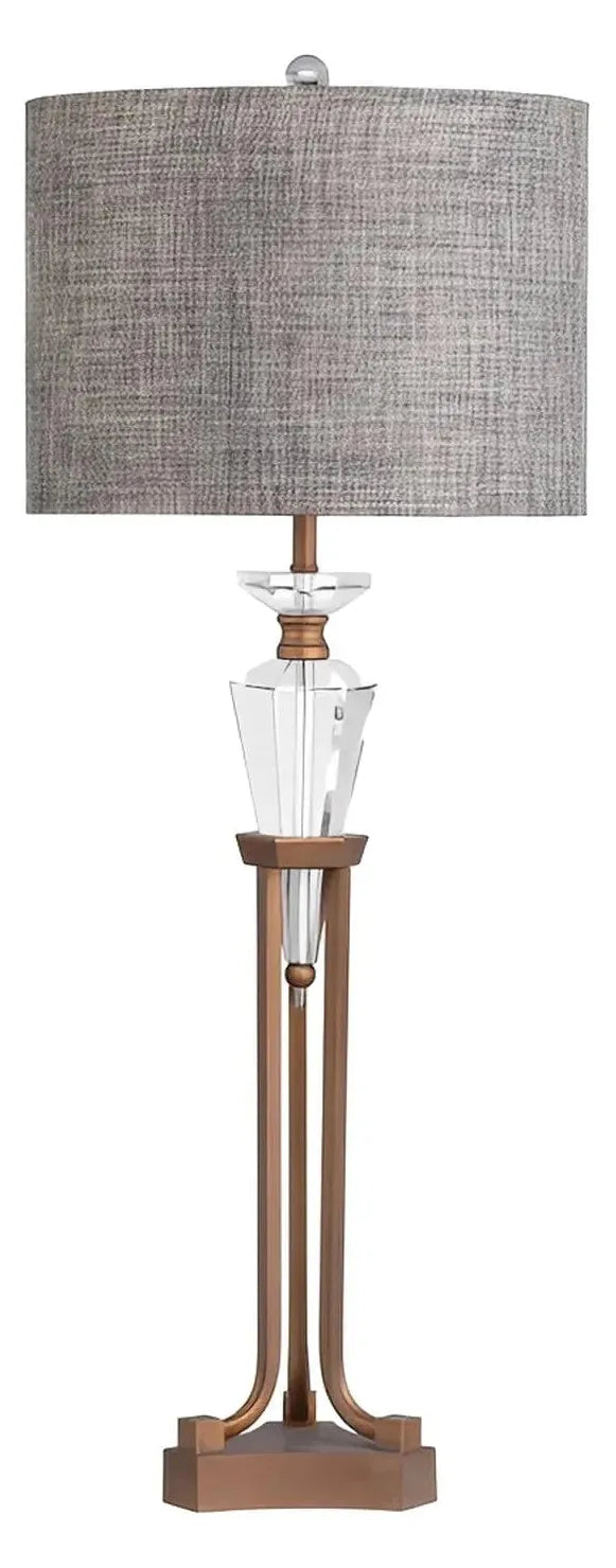 Enif of Narragansett Table Lamps (2-Pack), Gold, Contemporary