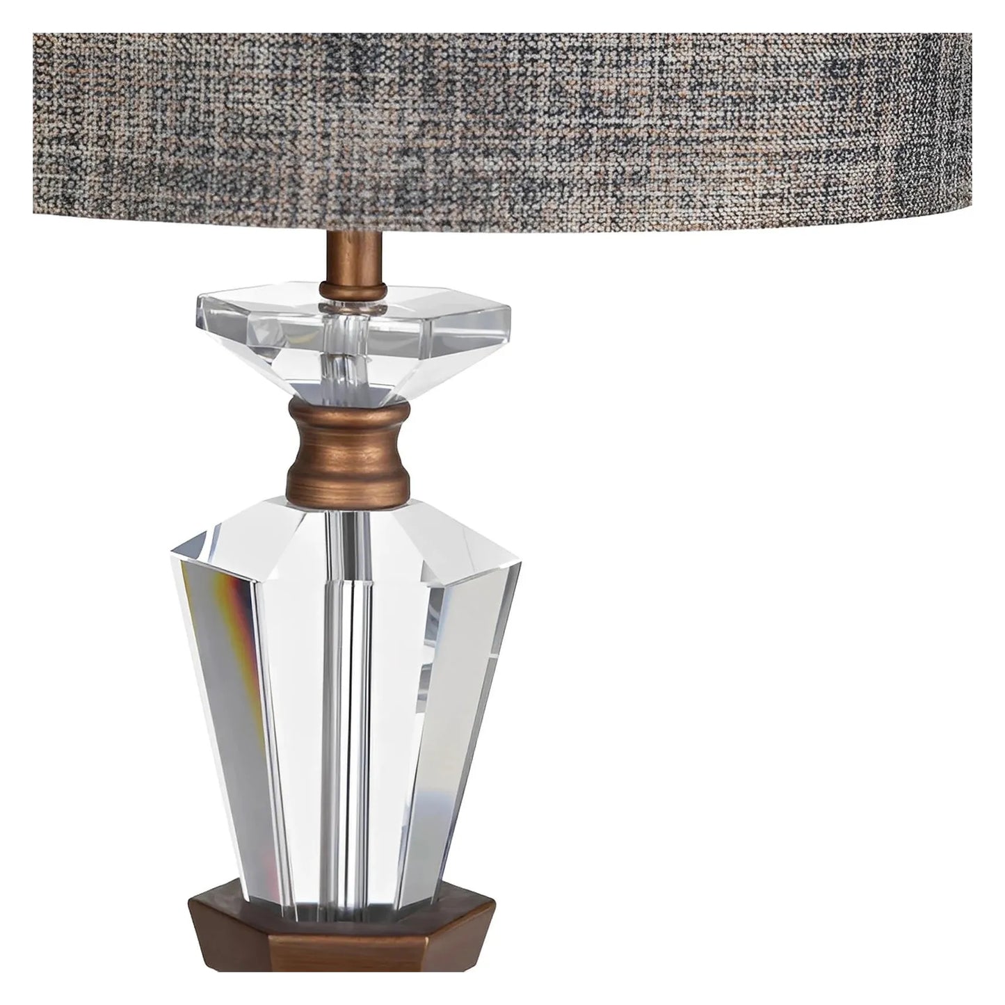 Enif of Narragansett Table Lamps (2-Pack), Gold, Contemporary