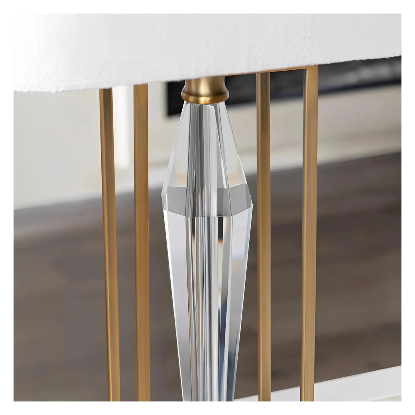 Antares of Providence Table Lamps (2-Pack), Gold, Contemporary