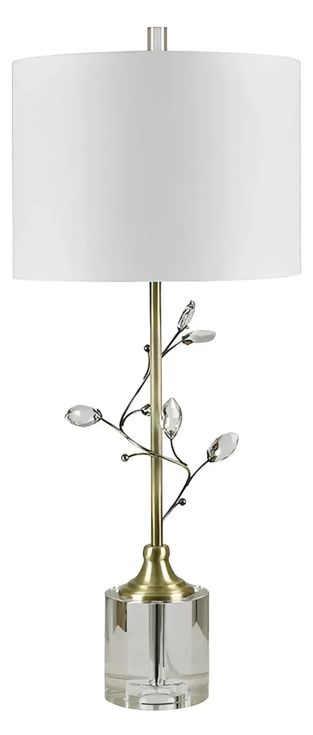 Gienah of Plymouth Table Lamps (2-Pack), Blue, Contemporary