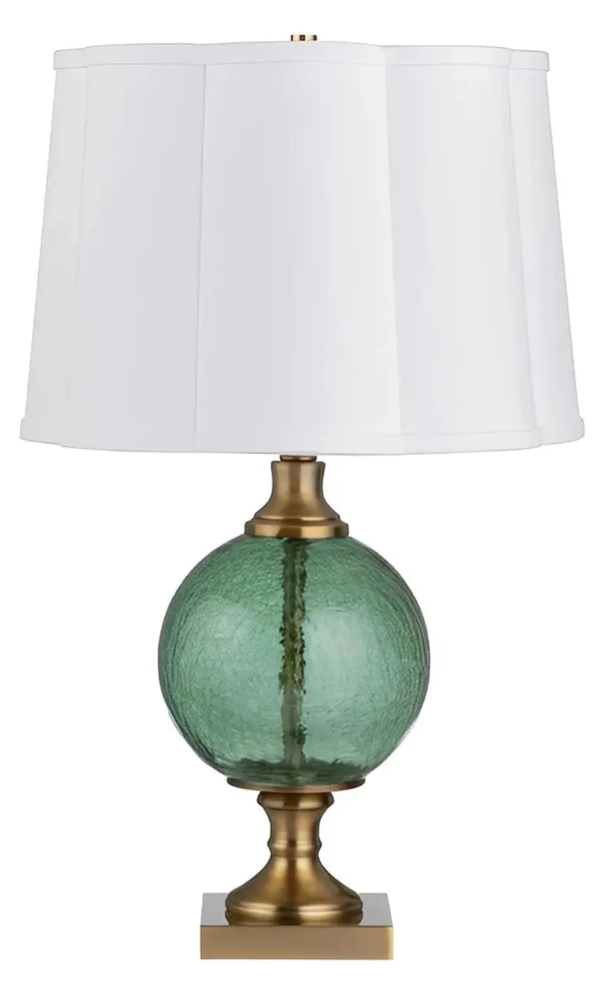 Aldebaran of Merrimack Valley Table Lamps (2-Pack), Green, Coastal