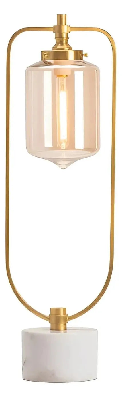 Nihal Table Lamps (2-Pack), Gold, Contemporary