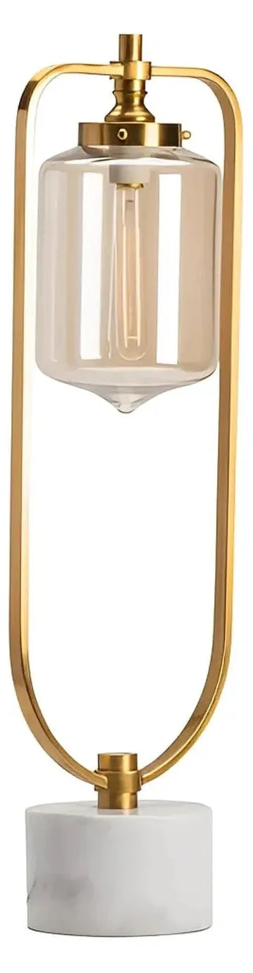 Nihal Table Lamps (2-Pack), Gold, Contemporary