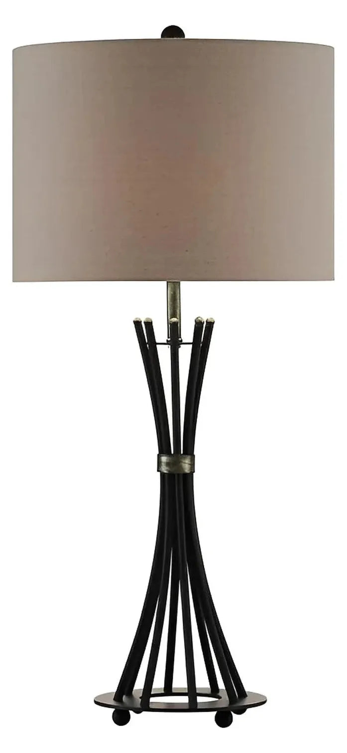 Fornax of Ocean Point Table Lamps (2-Pack), Black, Transitional