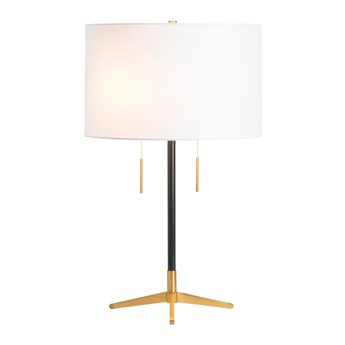 Achernar of Rosemont Table Lamps (2-Pack), Black, Contemporary