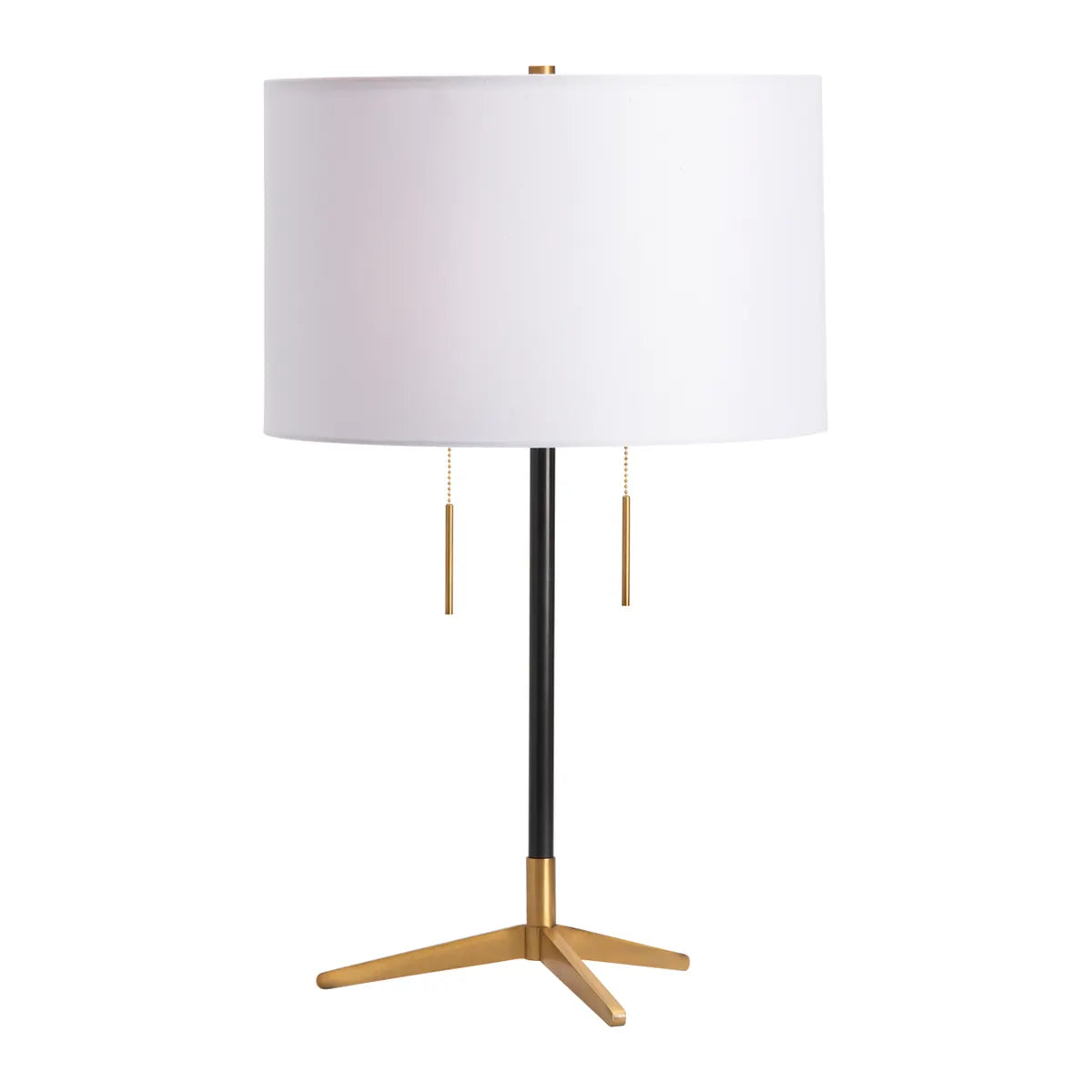 Achernar of Rosemont Table Lamps (2-Pack), Black, Contemporary
