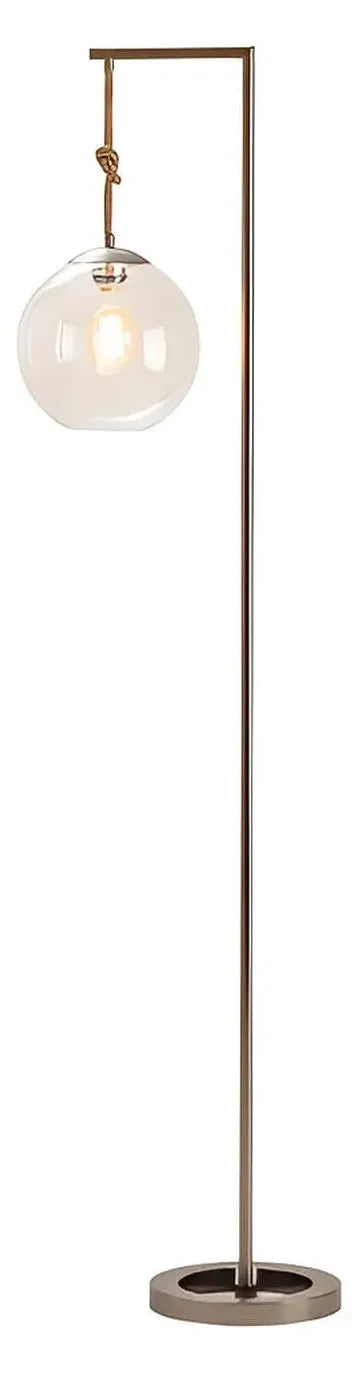 Nihal of Willow Glen Floor Lamp, Grey, Rustic