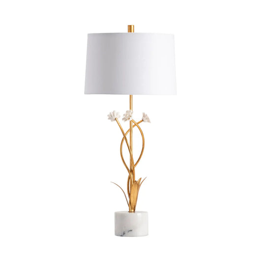 Naos of Stowe Table Lamps (2-Pack), Gold, Traditional