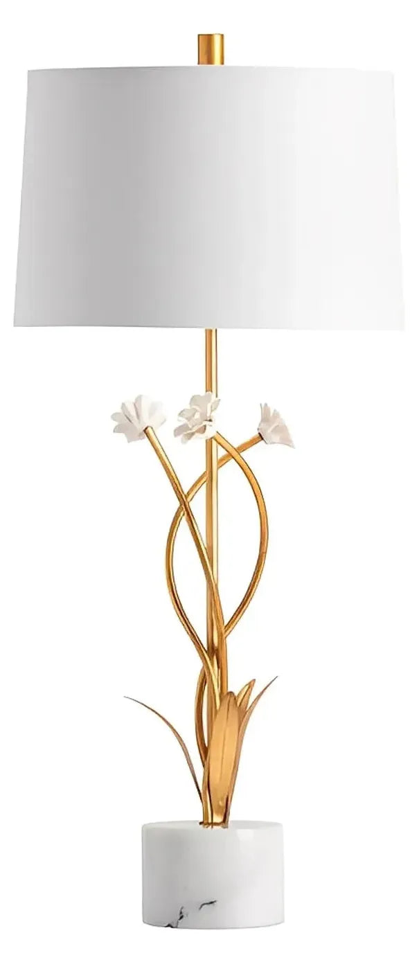 Naos of Stowe Table Lamps (2-Pack), Gold, Traditional