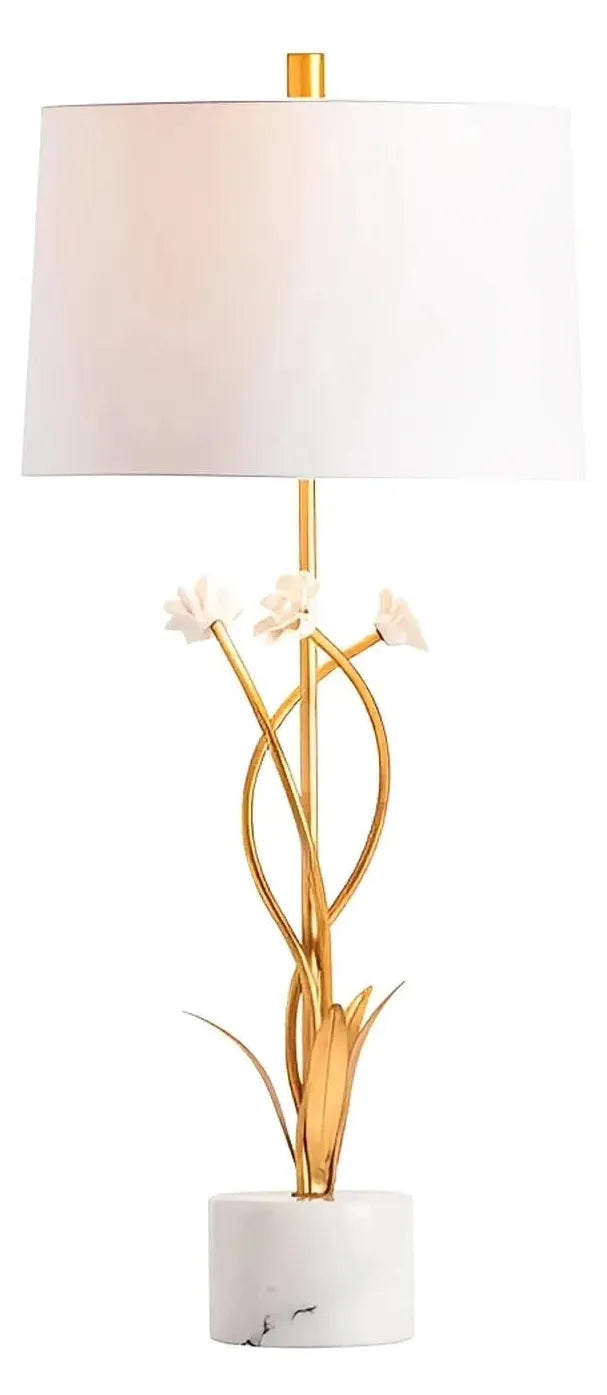 Naos of Stowe Table Lamps (2-Pack), Gold, Traditional