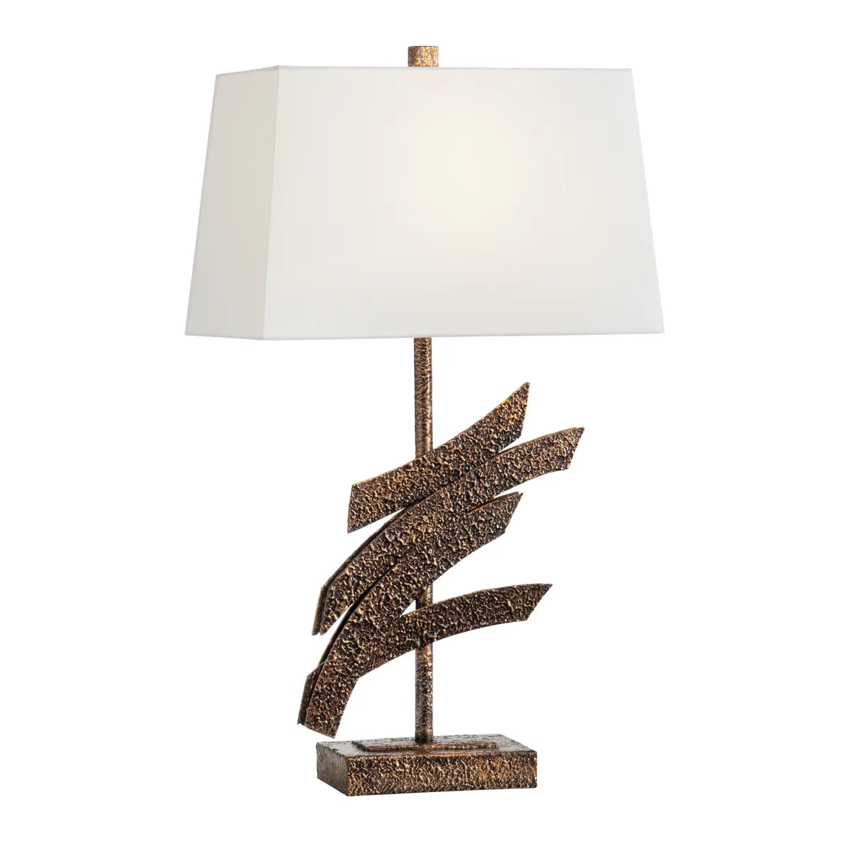 Zaurak of Plymouth Table Lamps (2-Pack), Brown, Contemporary