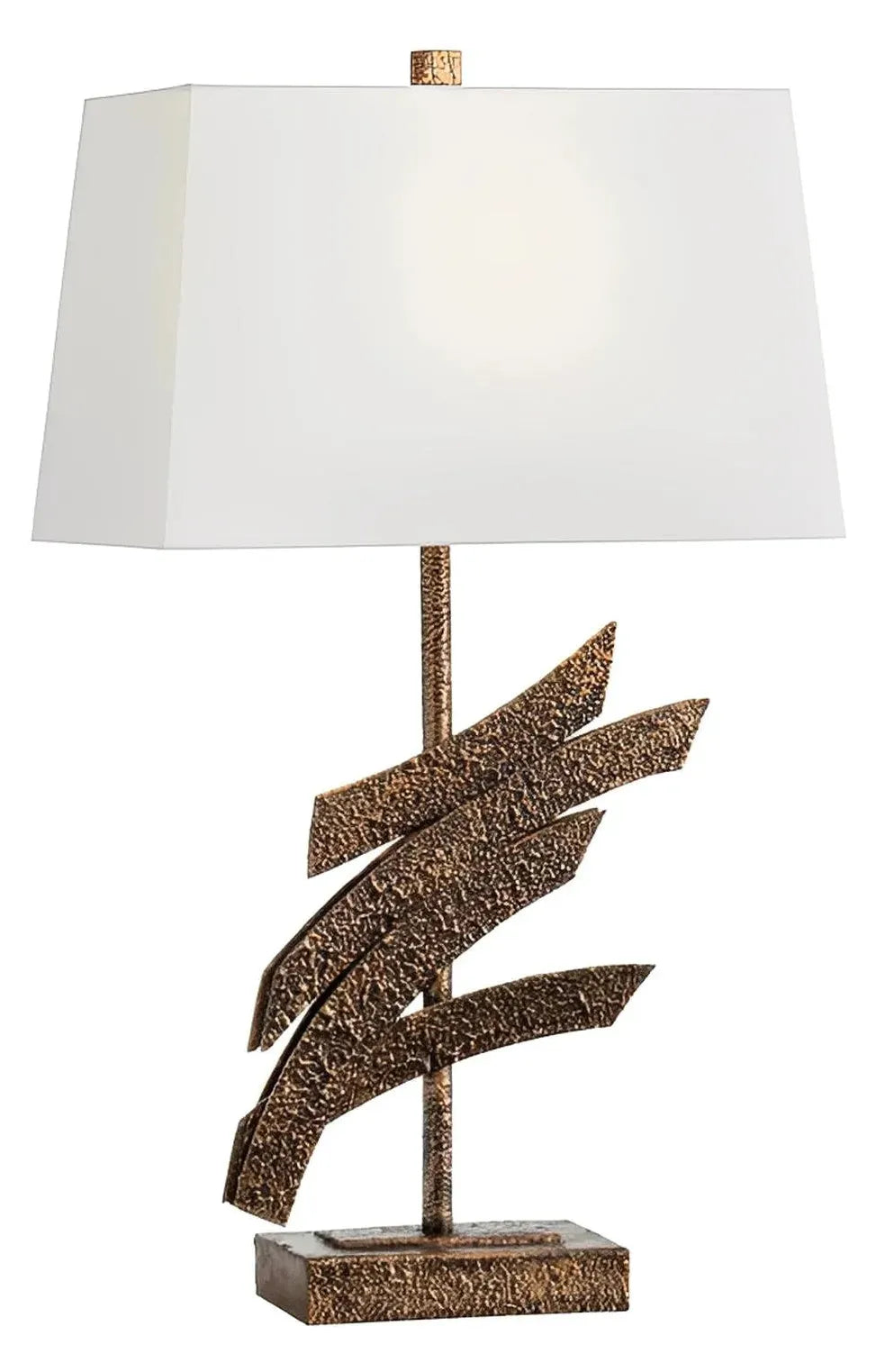 Zaurak of Plymouth Table Lamps (2-Pack), Brown, Contemporary