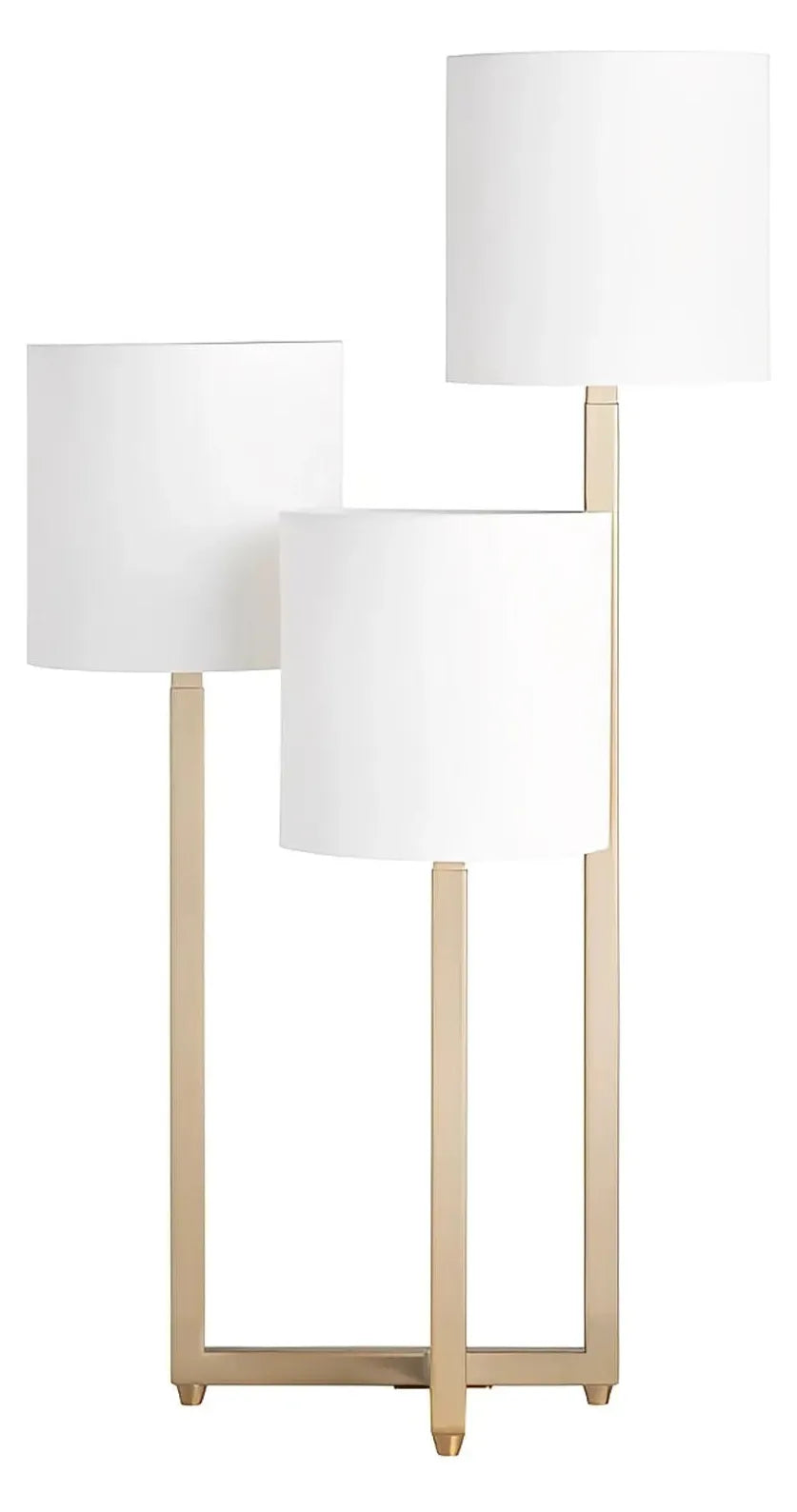 Alcyone of York Harbor Table Lamps (2-Pack), Brass, Contemporary