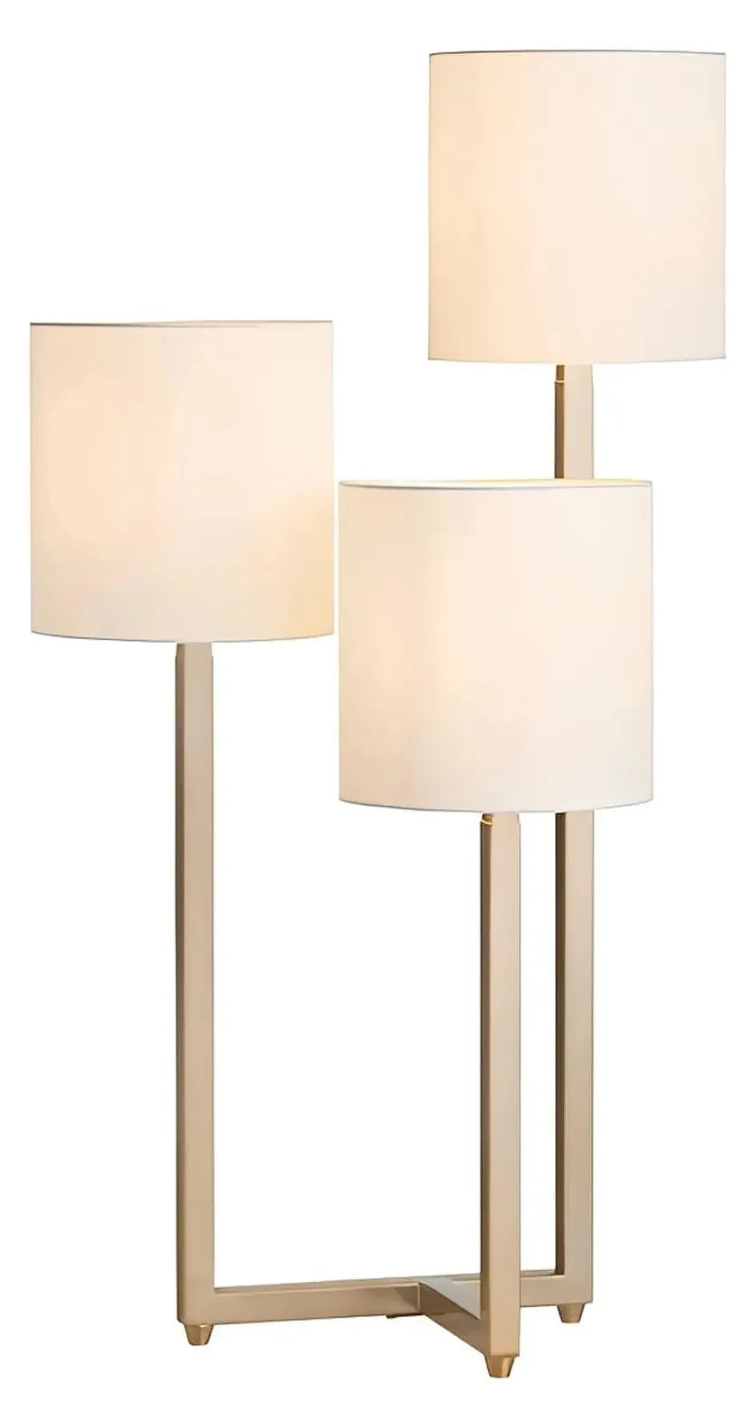 Alcyone of York Harbor Table Lamps (2-Pack), Brass, Contemporary