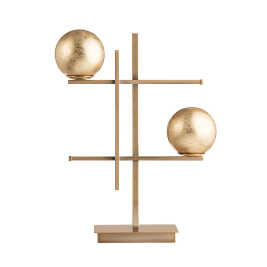 Tania of Rosemont Table Lamps (2-Pack), Brass, Contemporary