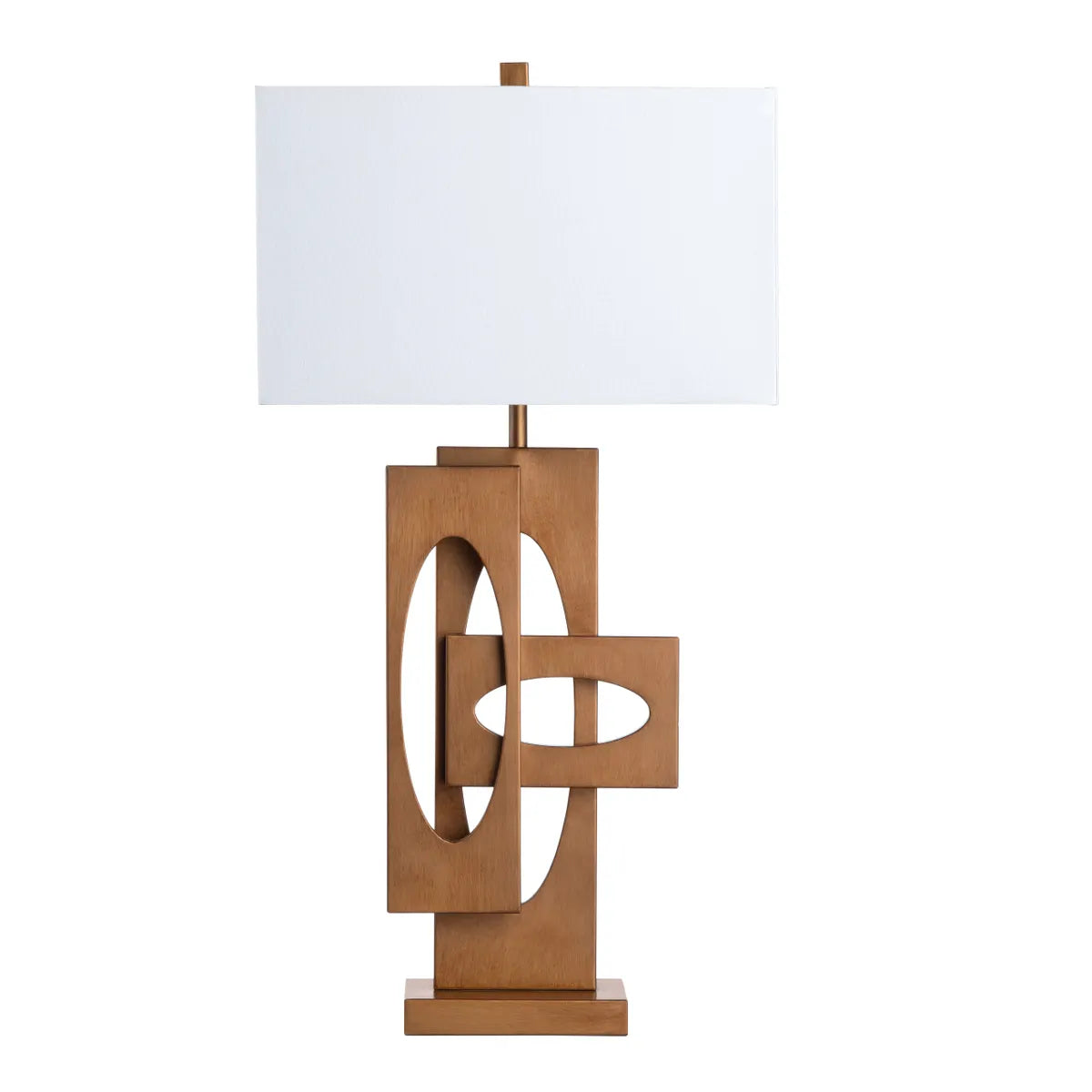 Izar of Willow Glen Table Lamps (2-Pack), Gold, Contemporary