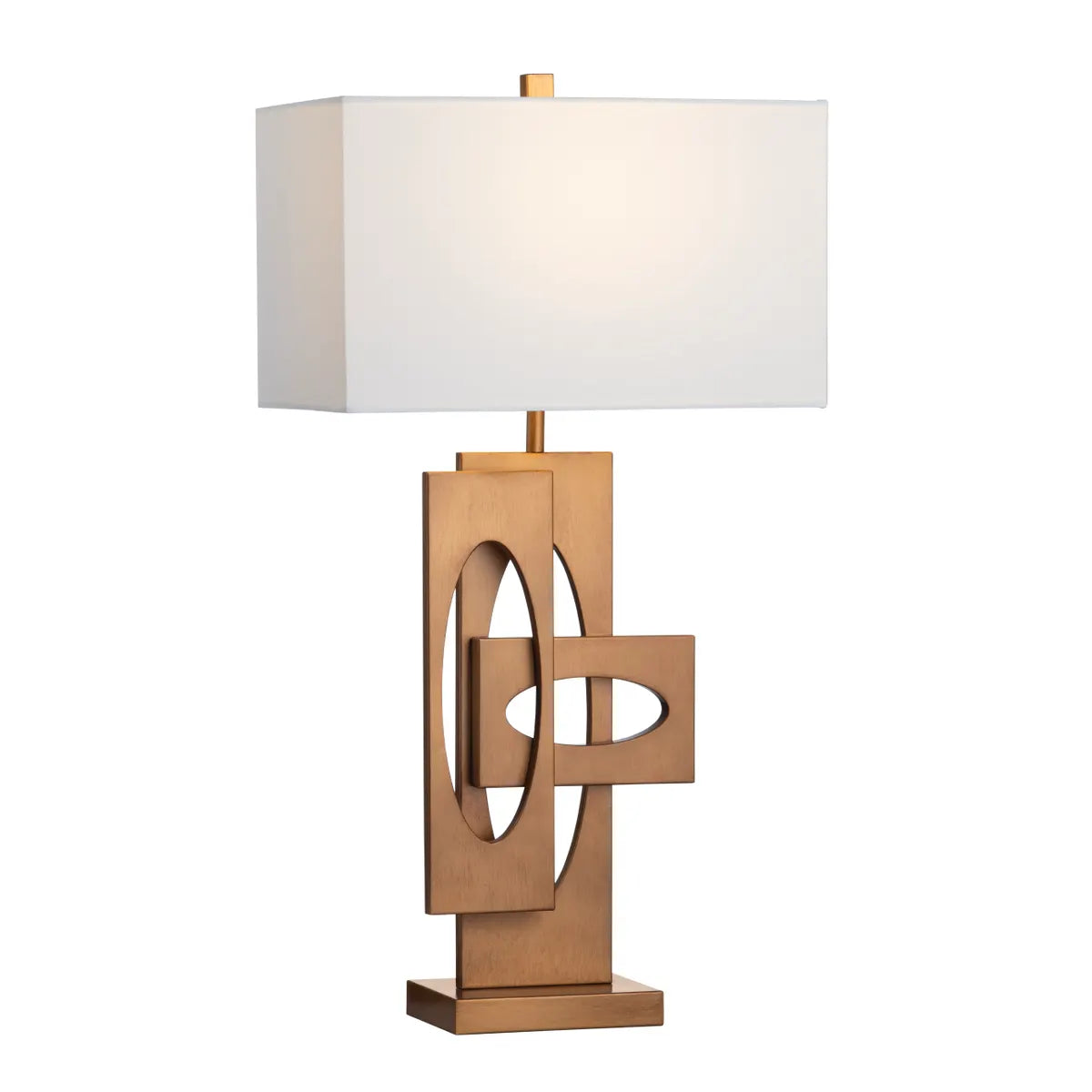 Izar of Willow Glen Table Lamps (2-Pack), Gold, Contemporary