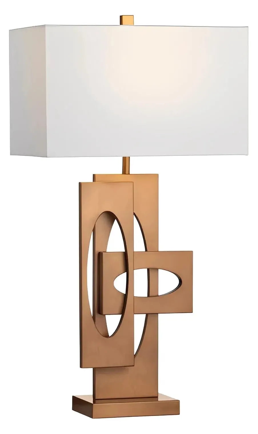 Izar of Willow Glen Table Lamps (2-Pack), Gold, Contemporary