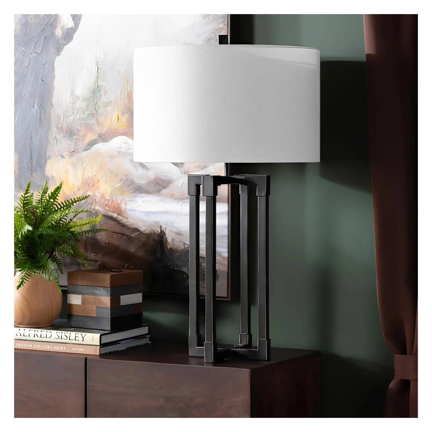 Acrux of Seacoast Table Lamps (2-Pack), Bronze, Rustic