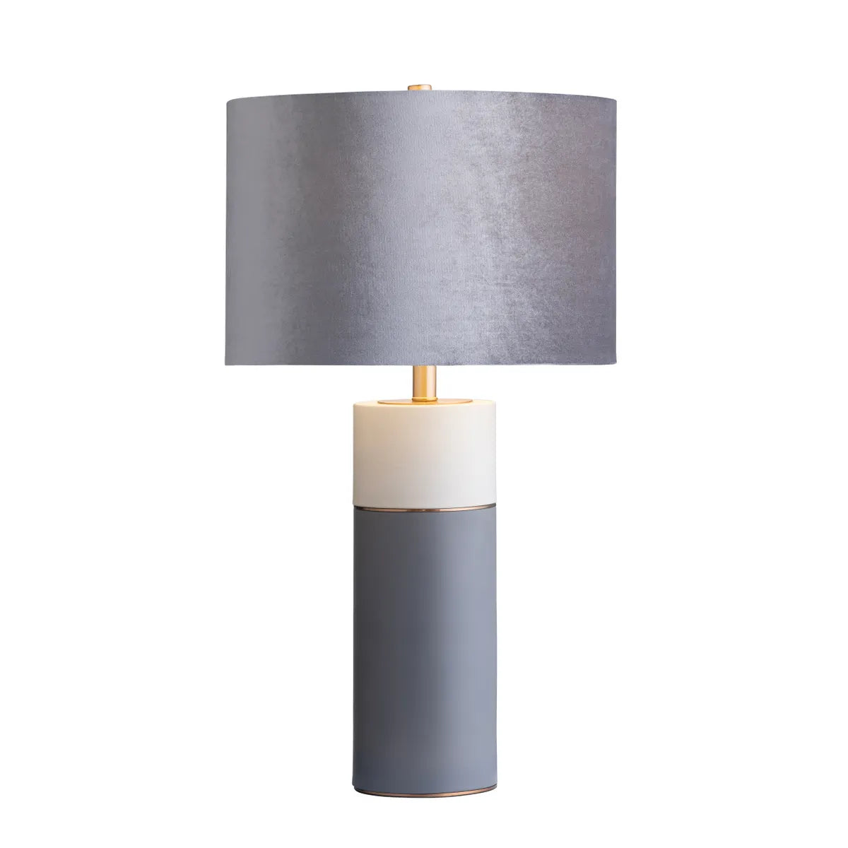 Acrux of Marblehead Table Lamps (2-Pack), Grey, Contemporary