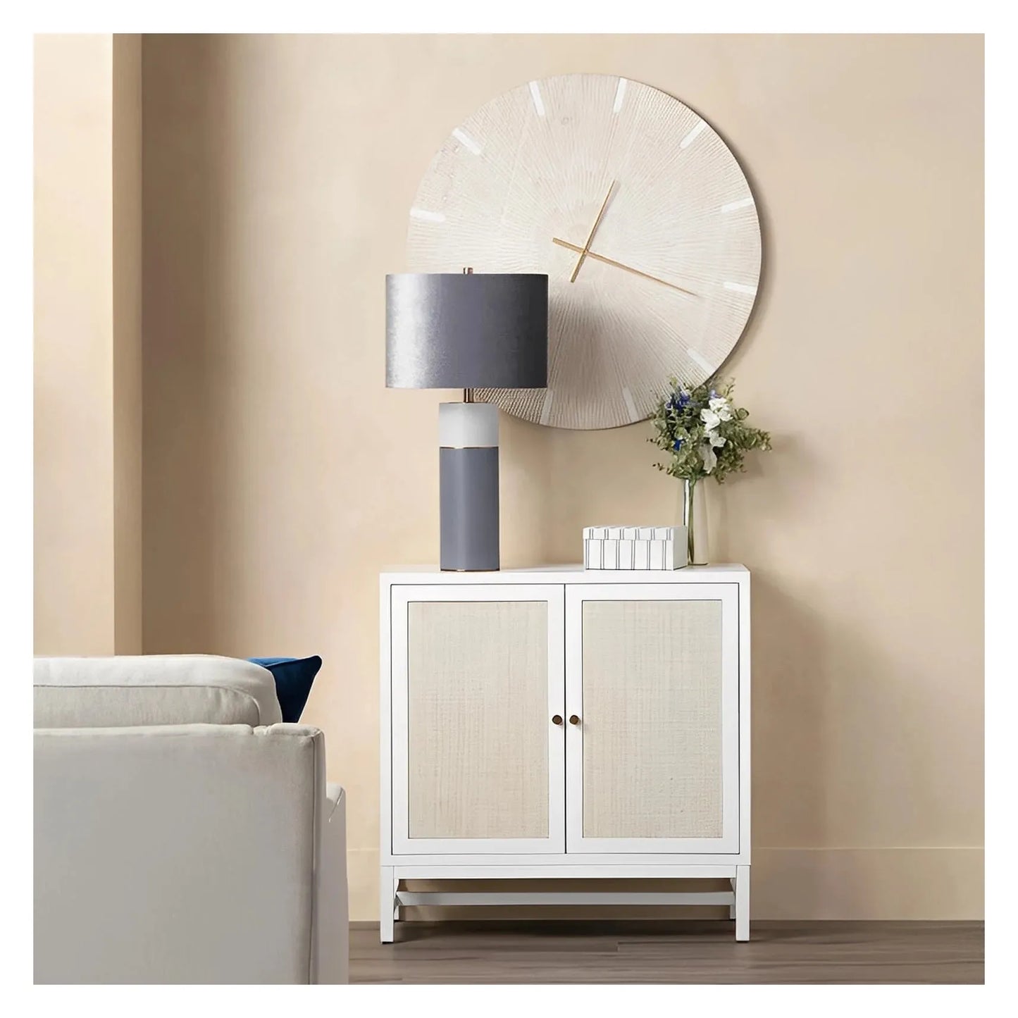 Acrux of Marblehead Table Lamps (2-Pack), Grey, Contemporary