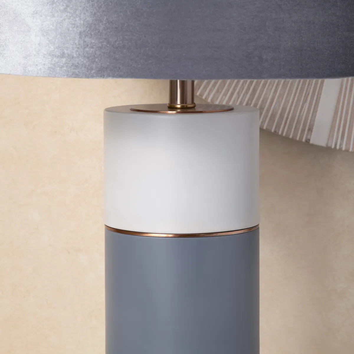 Acrux of Marblehead Table Lamps (2-Pack), Grey, Contemporary