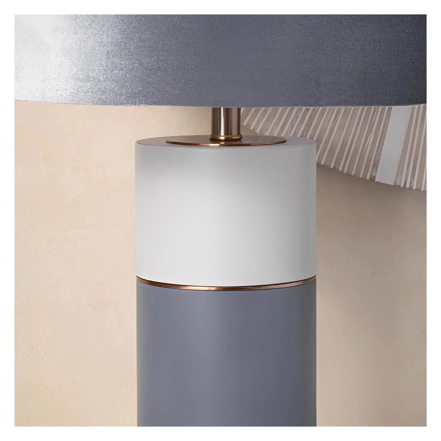 Acrux of Marblehead Table Lamps (2-Pack), Grey, Contemporary