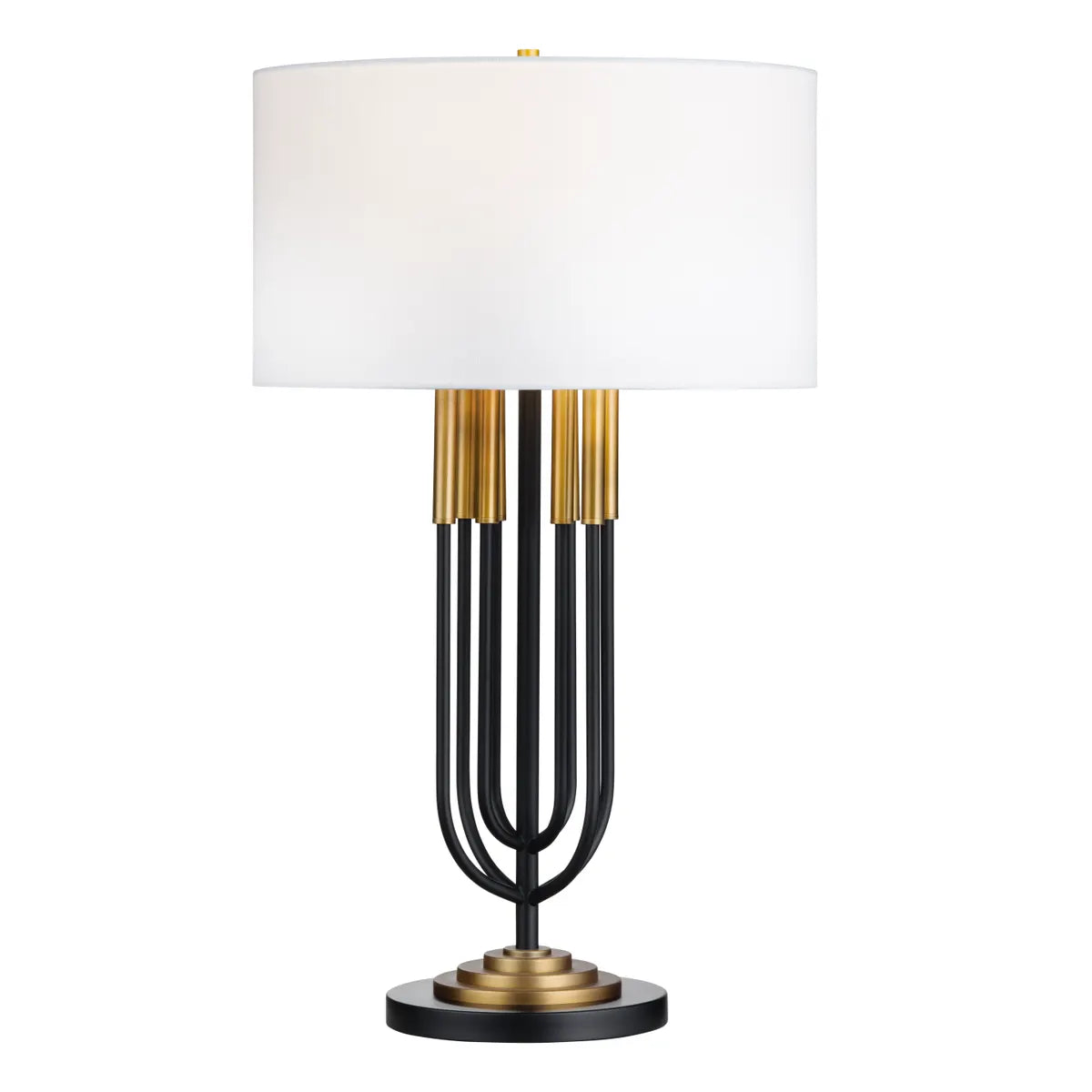 Elara of Tideview Table Lamps (2-Pack), Black, Transitional