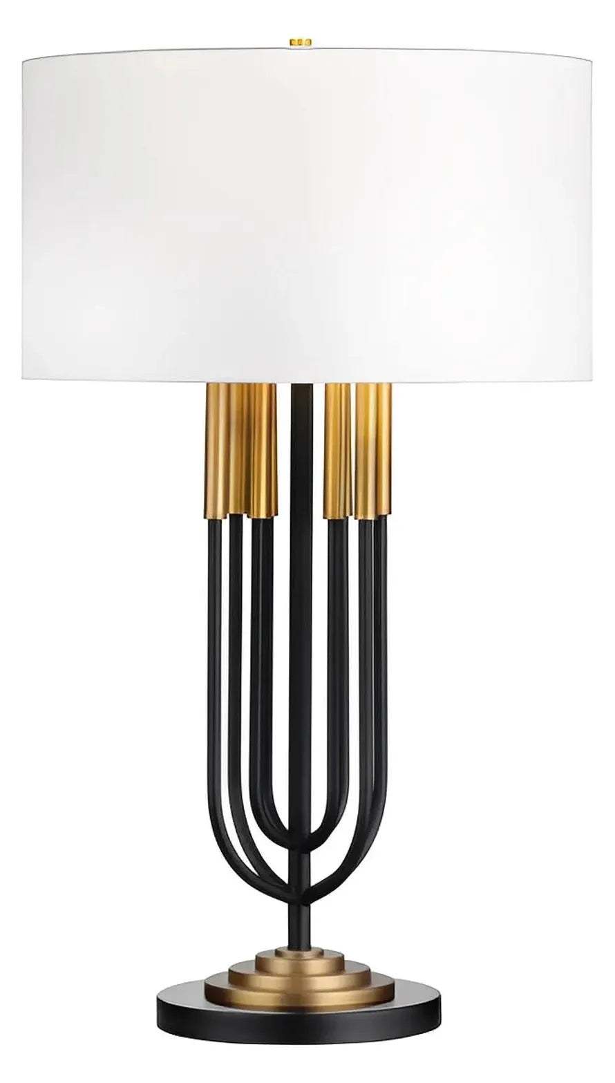 Elara of Tideview Table Lamps (2-Pack), Black, Transitional